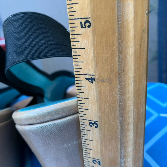 Thierry Rabotin Capretti Peep Toe wedge 7.5 (37.5) - Picture 5 of 9